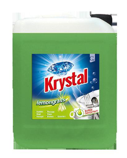 Krystal na nádobí 5l Zelený VBNAO050099 - Drogerie Kuchyň Ruční mytí velké
